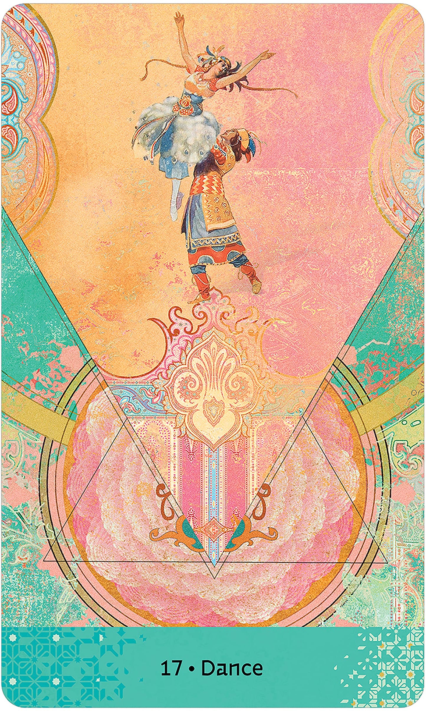 Wisdom of Hafiz Oracle: 45 Gold Gilt-Edged Cards with Matte Finish, Ancient Persian-Inspired Artwork, Poetry by Daniel Ladinksy, 104-Page Full-Color Guidebook, Inspirational Messages