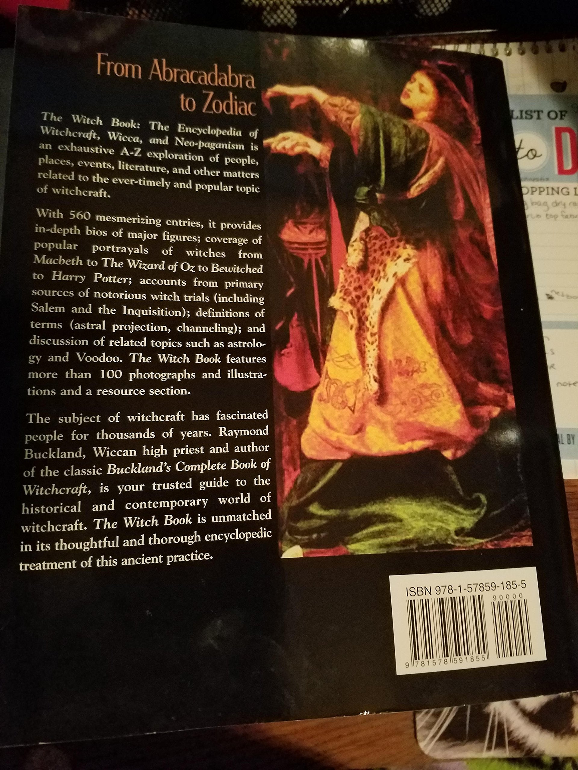 The Witch Book: The Encyclopedia of Witchcraft, Wicca, and Neo-paganism