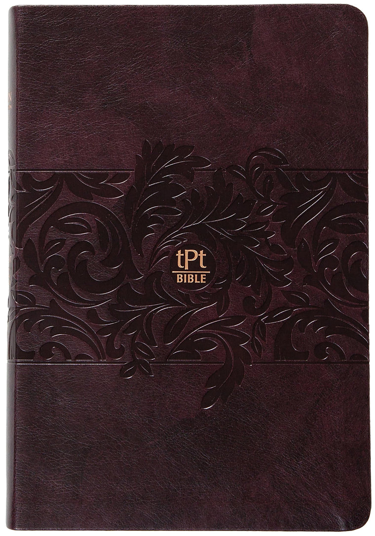 The Passion Translation New Testament (2020 Edition) Giant Print Plum: With Psalms, Proverbs, and Song of Songs - A Modern, Easy-to-Read Bible
