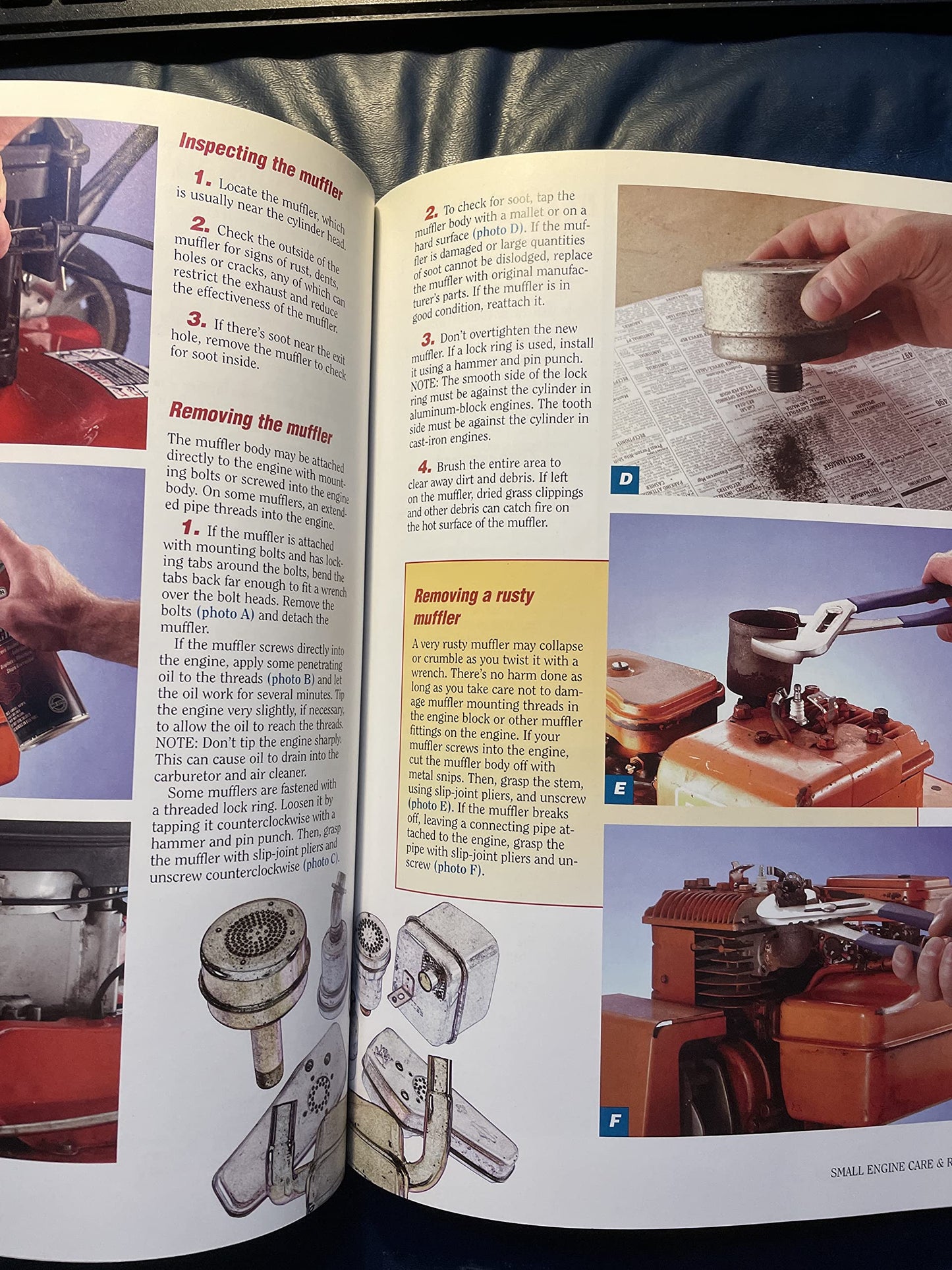 Small Engine Care & Repair: A step-by-step guide to maintaining your small engine (Briggs & Stratton)