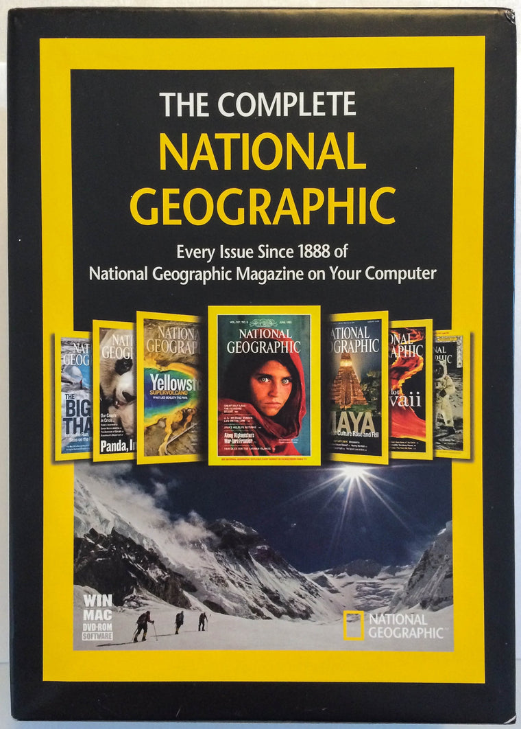 The Complete National Geographic: Every Issue Since 1888 Of National Geographic Magazine on Your Computer