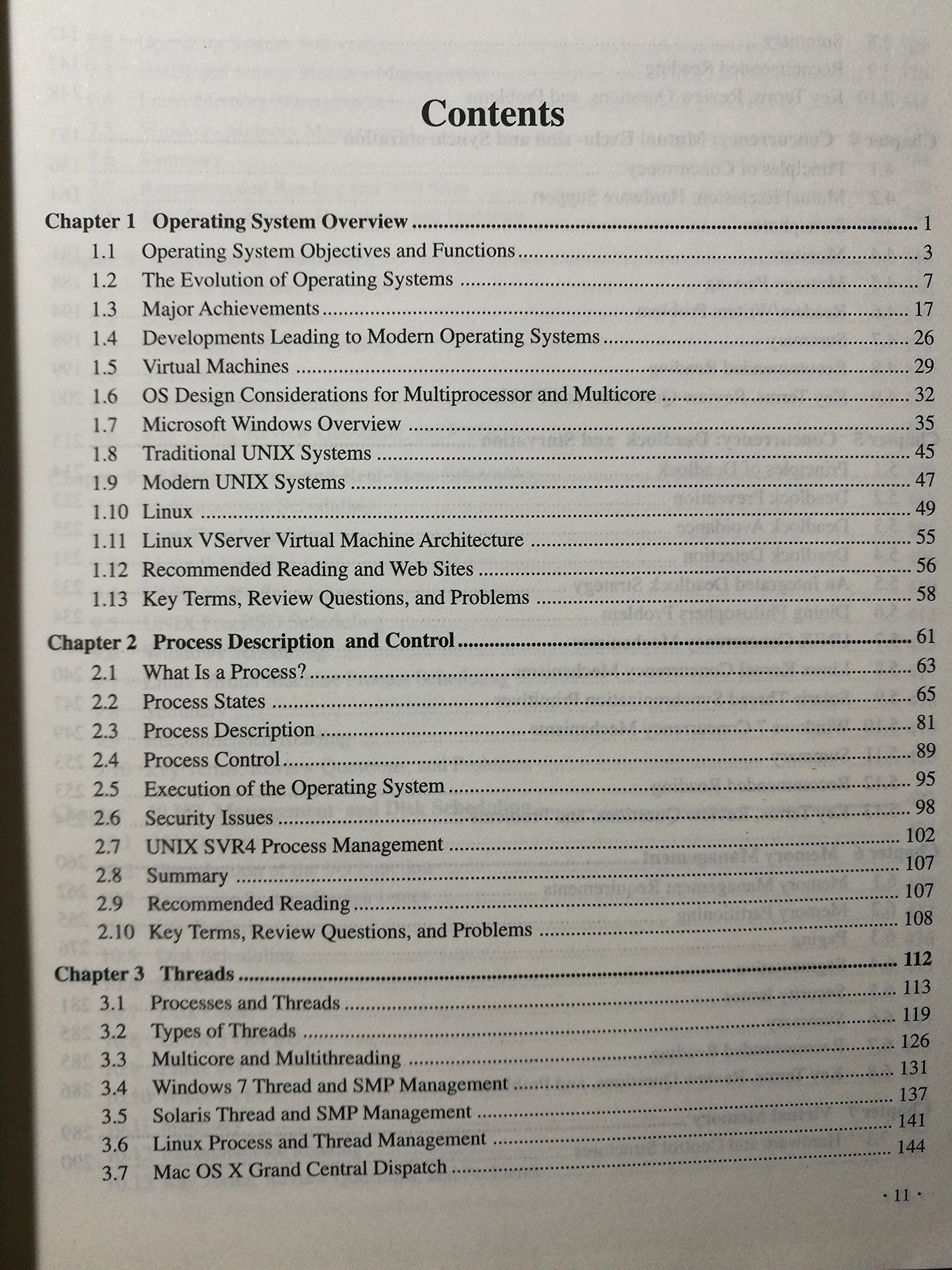 Operating Systems: Internals and Design Principles (7th Edition)