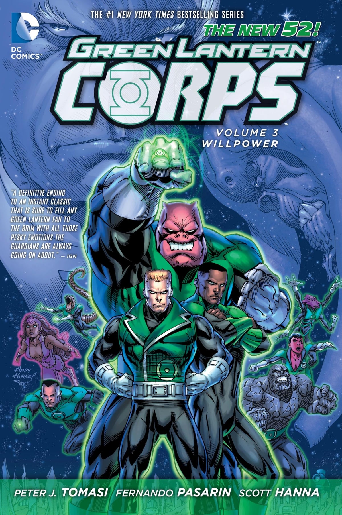 Green Lantern Corps 3: Willpower, The New 52