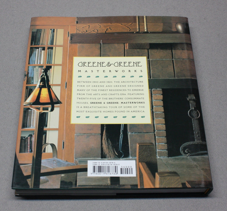 Greene and Greene: Masterworks — back cover
