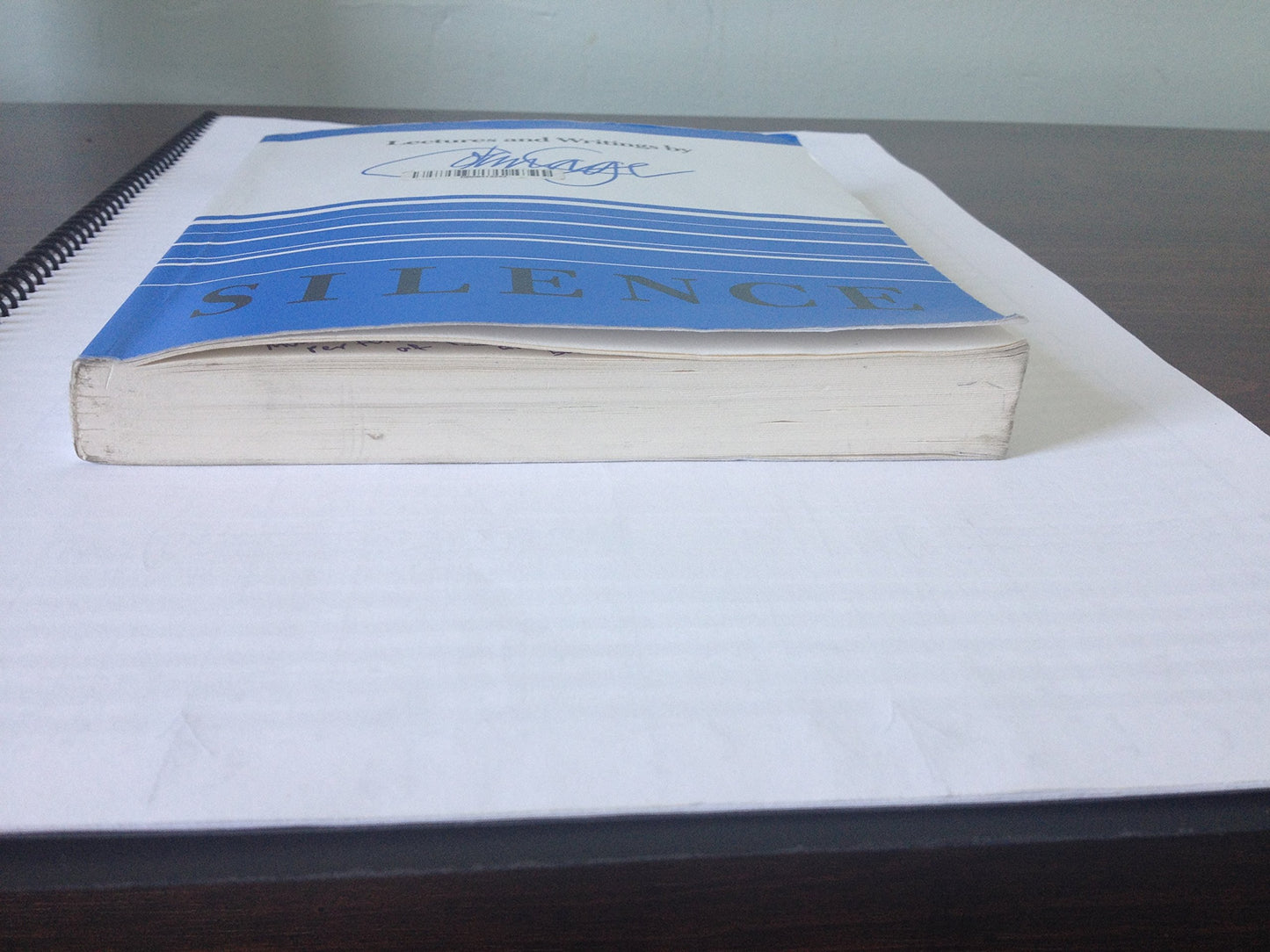 Silence: Lectures and Writings by Cage, John