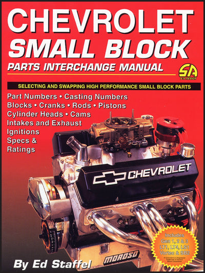 Chevrolet Smallblock Parts Interchange Manual