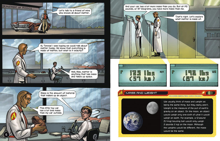 The Solid Truth about States of Matter with Max Axiom, Super Scientist: 4D An Augmented Reading Science Experience (Graphic Science 4D) — back cover