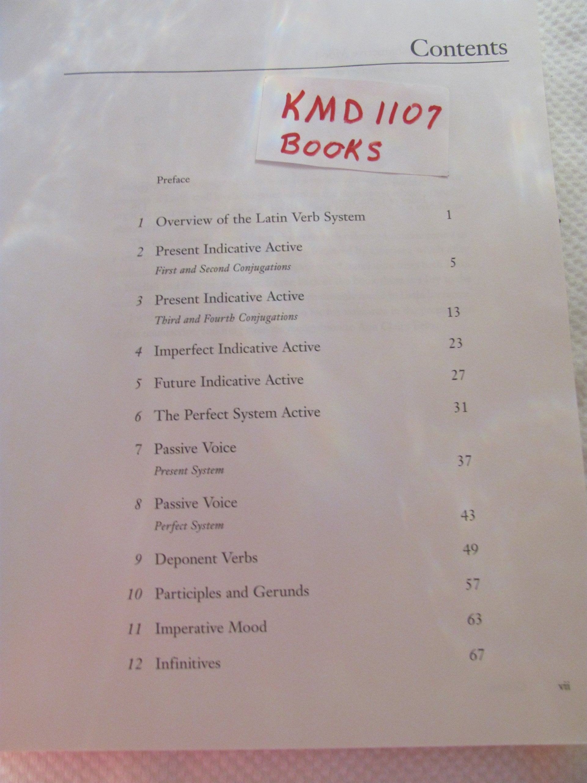 The Big Gold Book of Latin Verbs : 555 Verbs Fully Conjugated