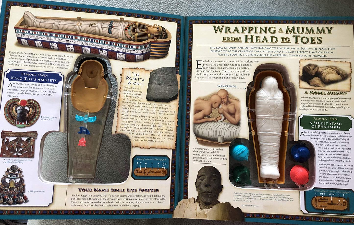 Explore Within an Egyptian Mummy