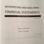 Interpreting and Analyzing Financial Statements