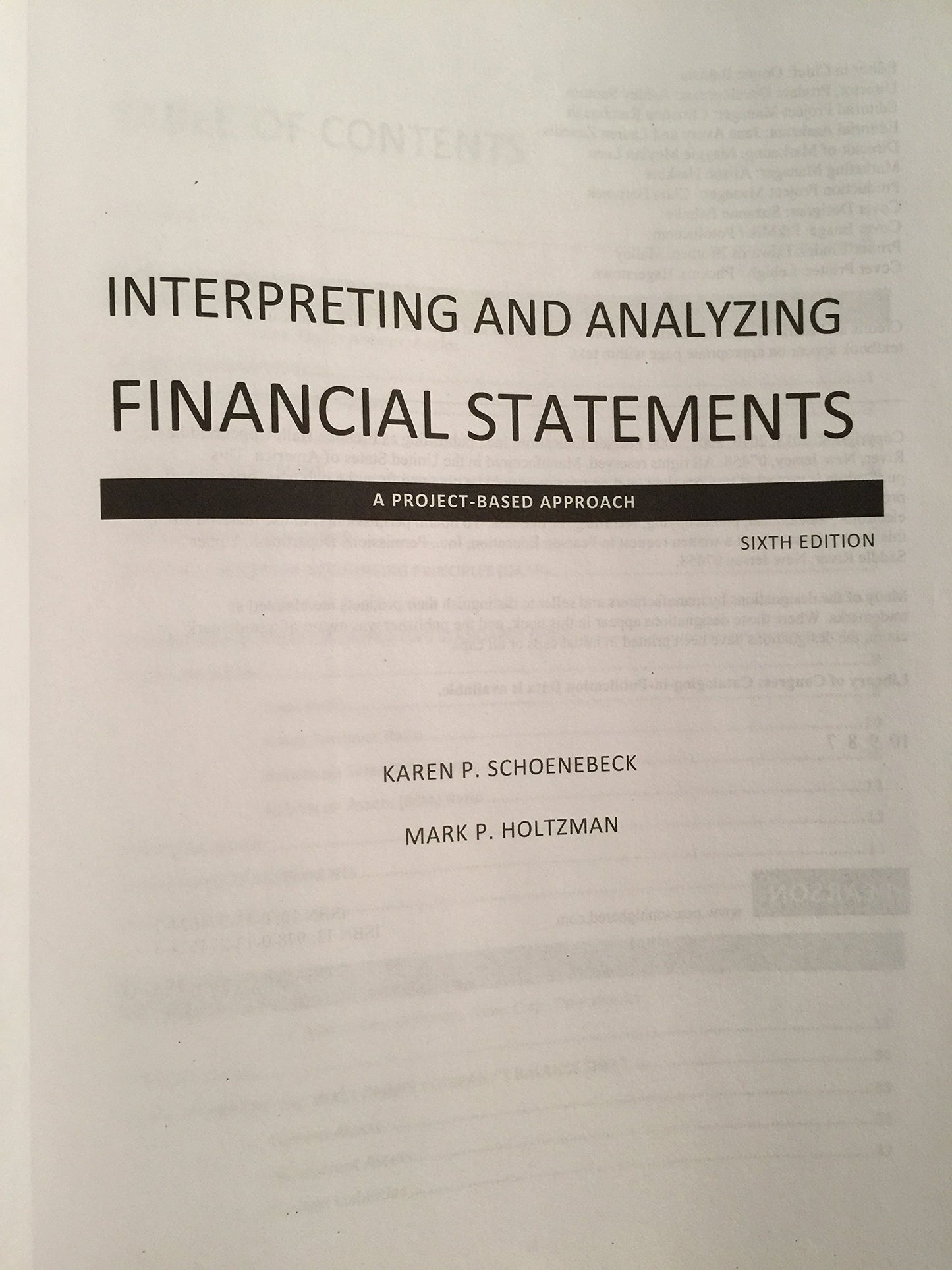 Interpreting and Analyzing Financial Statements