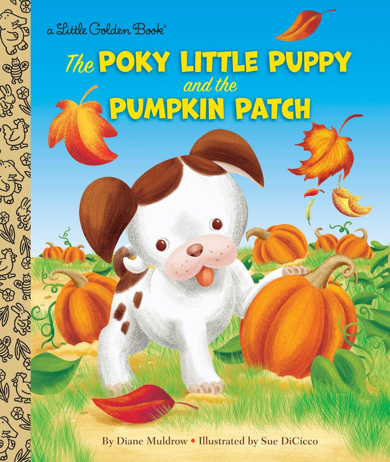 The Poky Little Puppy and the Pumpkin Patch: A Fall Halloween Book for Kids and Toddlers (Little Golden Book)