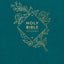 Holy Bible, Giant Print NLT (LeatherLike, Teal Blue, Red Letter)