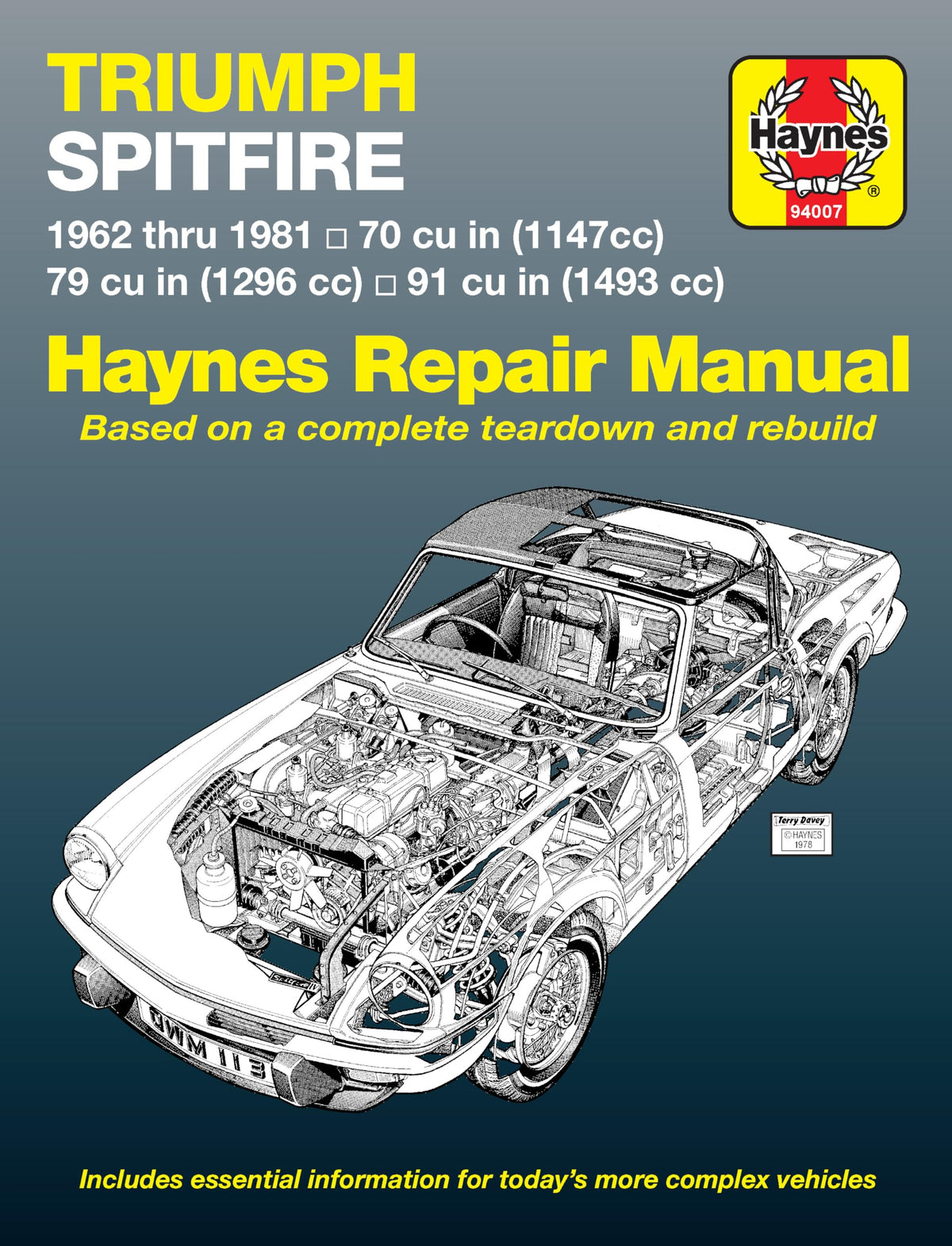 Triumph Spitfire '62'81 (Haynes Repair Manuals)