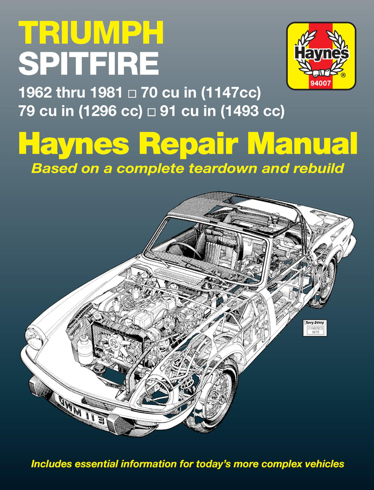 Triumph Spitfire '62'81 (Haynes Repair Manuals)