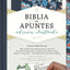 Biblia Reina Valera 1960 de Apuntes, Edici?n ilustrada. Tela en rosado y azul  RVR 1960 Illustrator?s NoteTaking Bible,Cloth over Board, Blue and Pink (Spanish Edition)