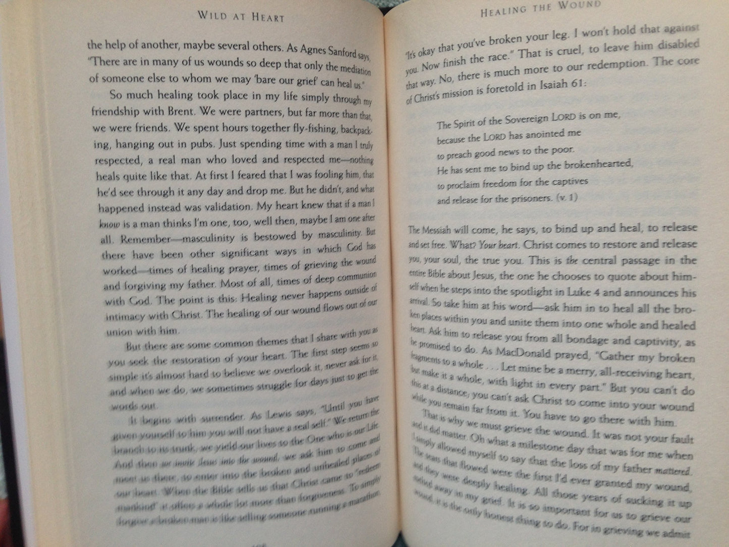 Wild at Heart: Discovering the Secret of a Mans Soul