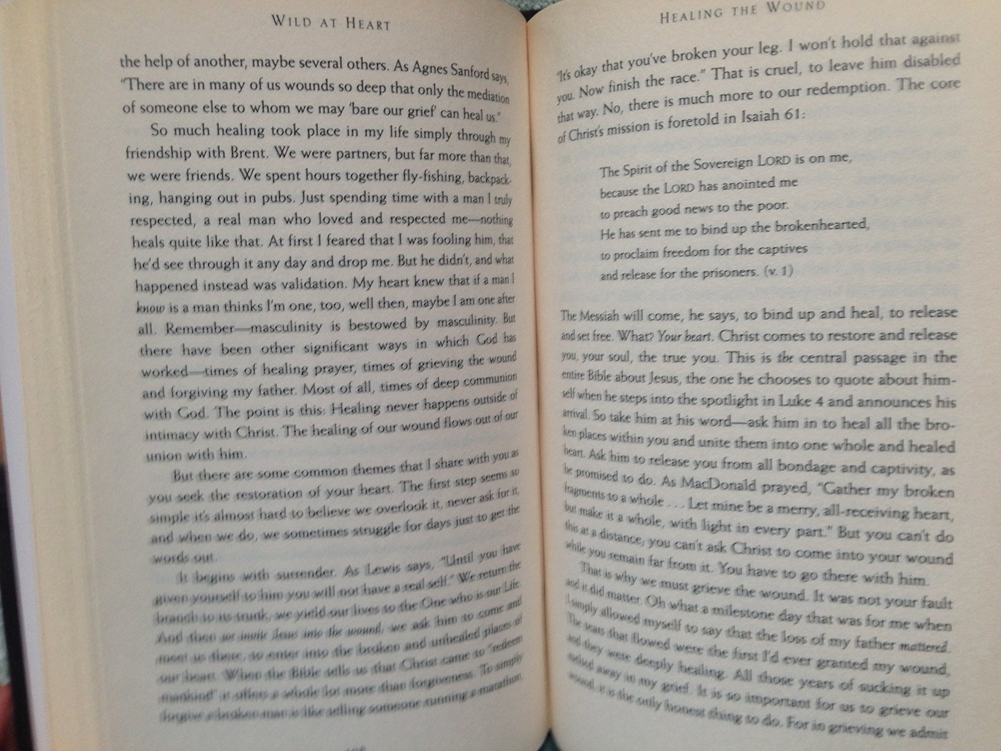 Wild at Heart: Discovering the Secret of a Mans Soul