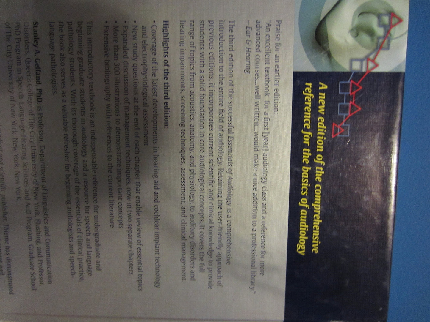 Essentials of Audiology by Gelfand, Stanley A.