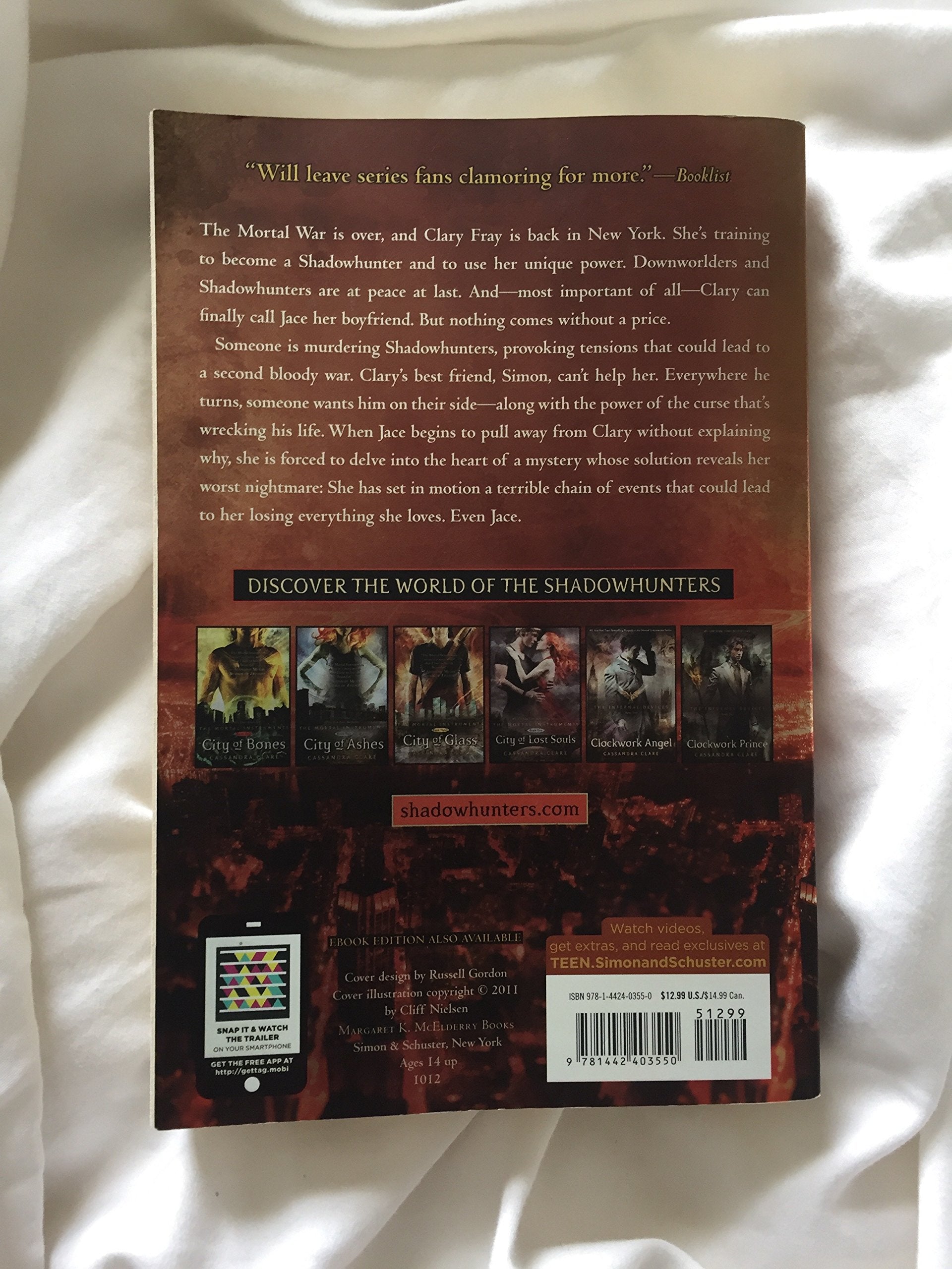 City of Fallen Angels (Mortal Instruments)