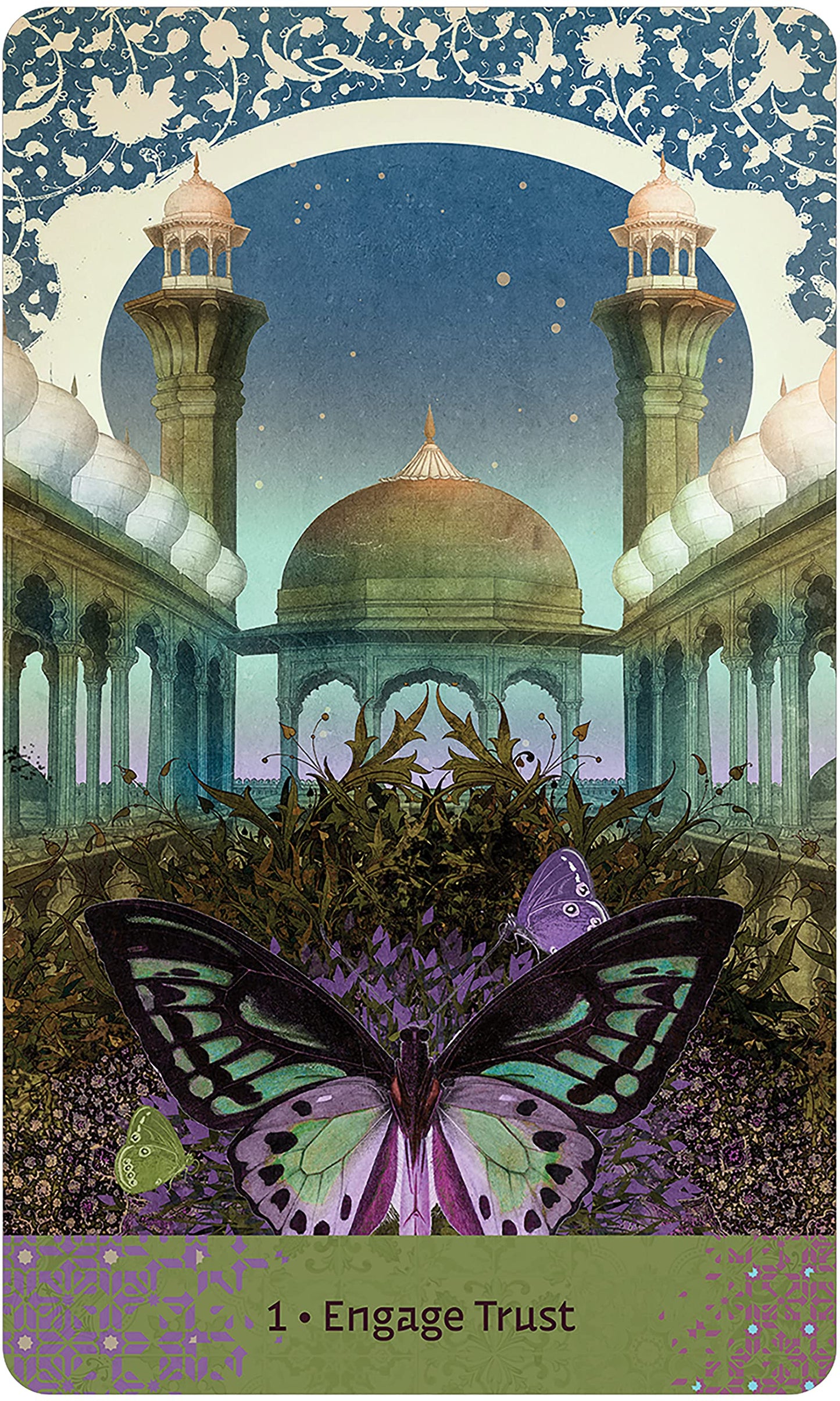 Wisdom of Hafiz Oracle: 45 Gold Gilt-Edged Cards with Matte Finish, Ancient Persian-Inspired Artwork, Poetry by Daniel Ladinksy, 104-Page Full-Color Guidebook, Inspirational Messages