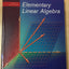 Elementary Linear Algebra