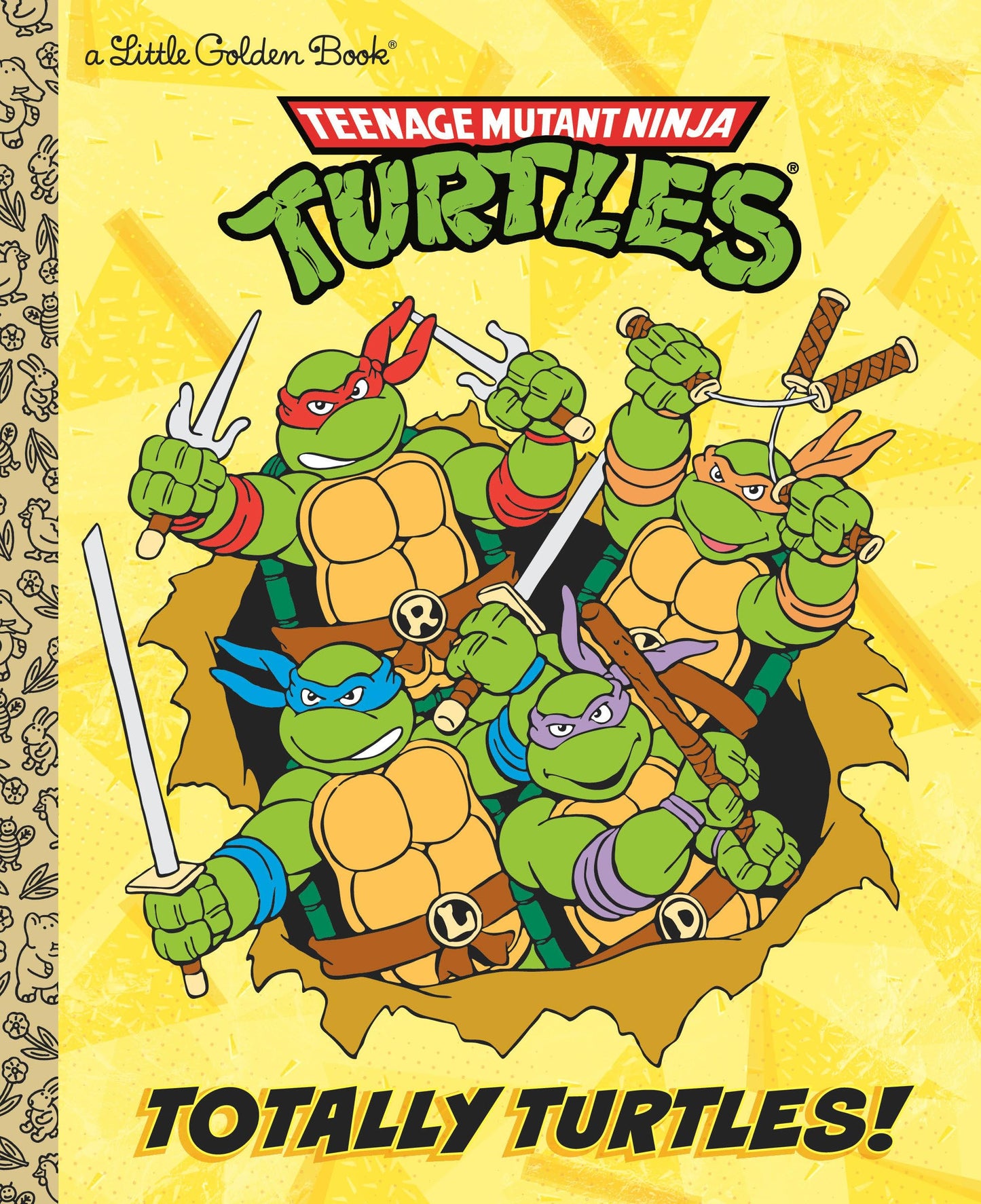 Totally Turtles! (Teenage Mutant Ninja Turtles) (Little Gold