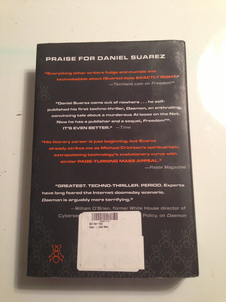 Kill Decision — back cover