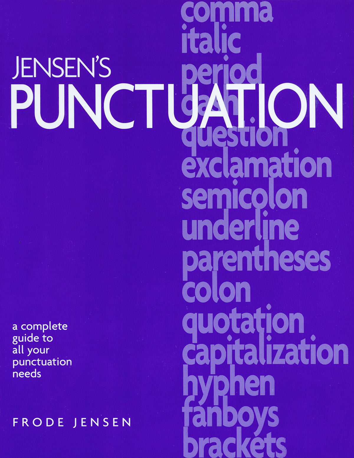 Jensen's Punctuation: A Complete Guide to All Your Punctuation Needs