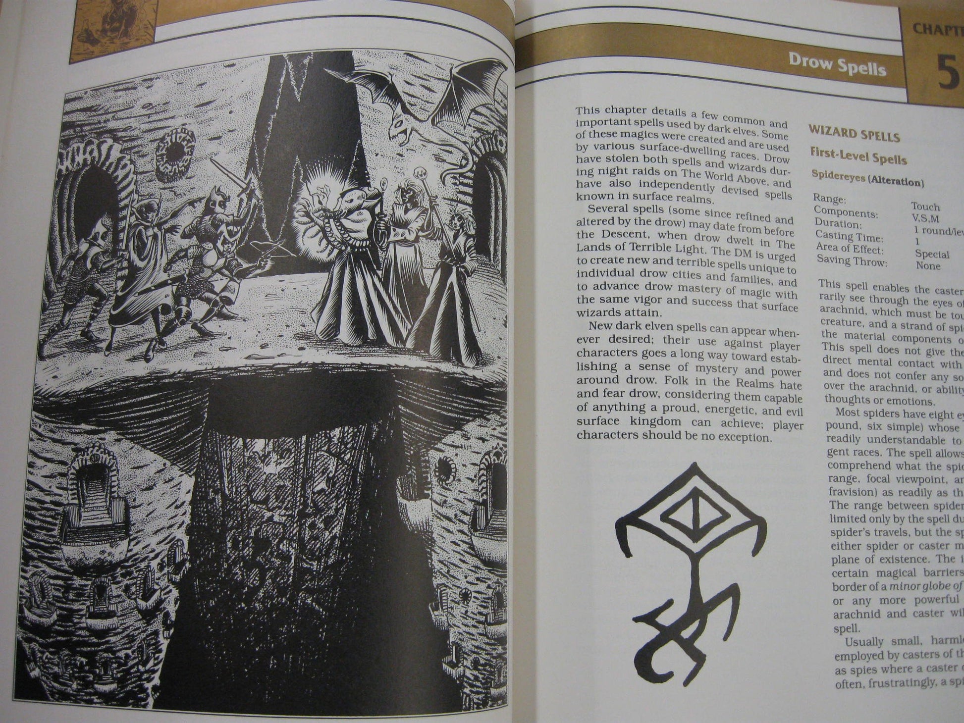 The Drow of the Underdark: Forgotten Realms Accessory, 2nd Edition (Advanced Dungeons & Dragons)