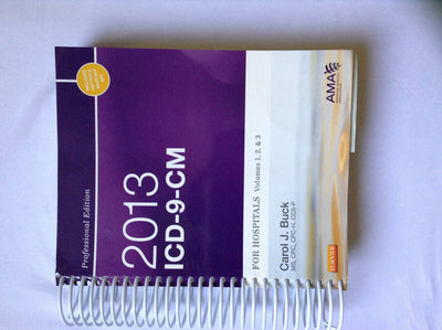 2013 ICD-9-CM for Hospitals, Volumes 1, 2 and 3 Professional Edition (Saunders Icd 9 Cm)