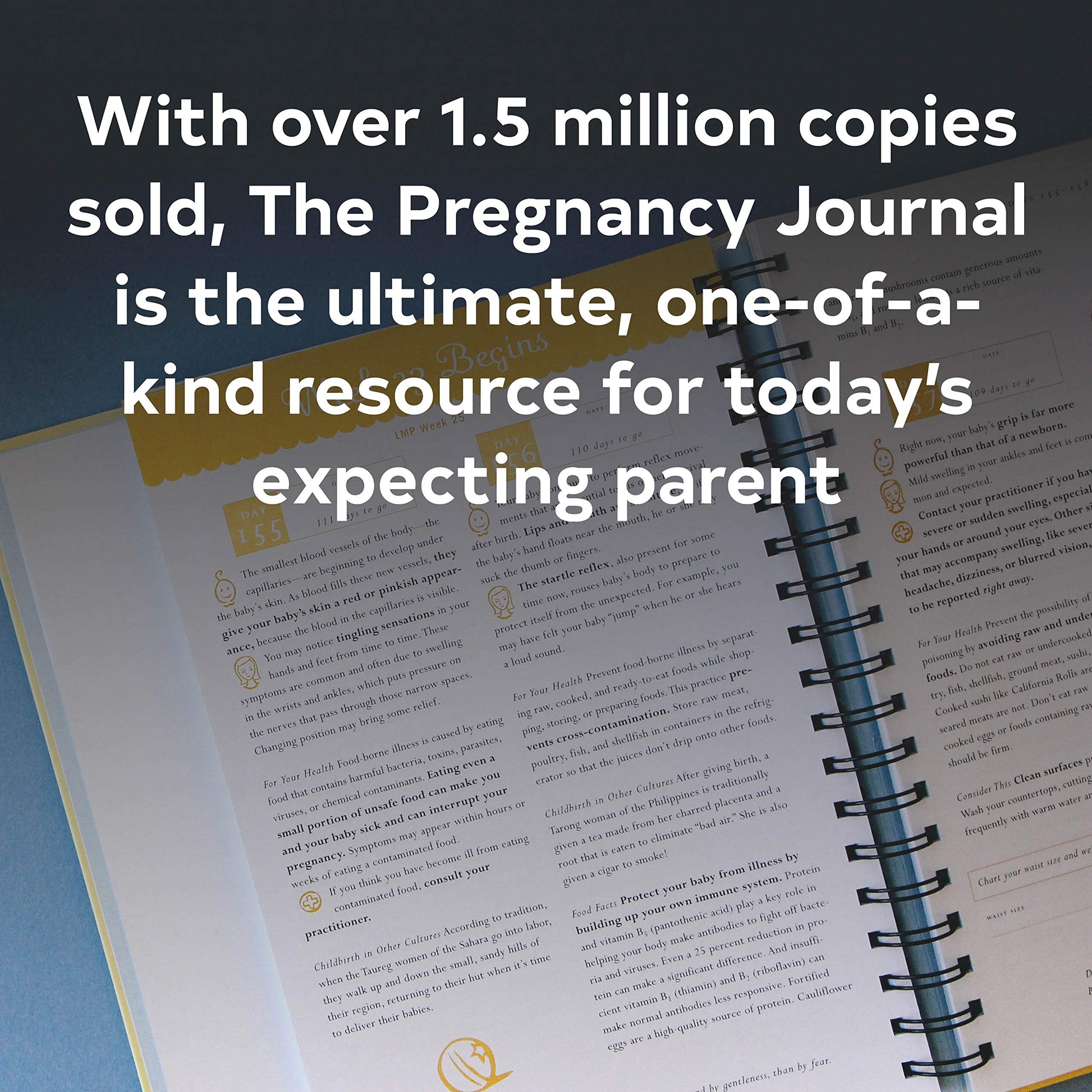 The Pregnancy Journal, 4th Edition: A Day-Today Guide to a Healthy and Happy Pregnancy (Pregnancy Books, Pregnancy Journal, Gifts for First Time ... Guide to a Healthy and Happy Pregnancy