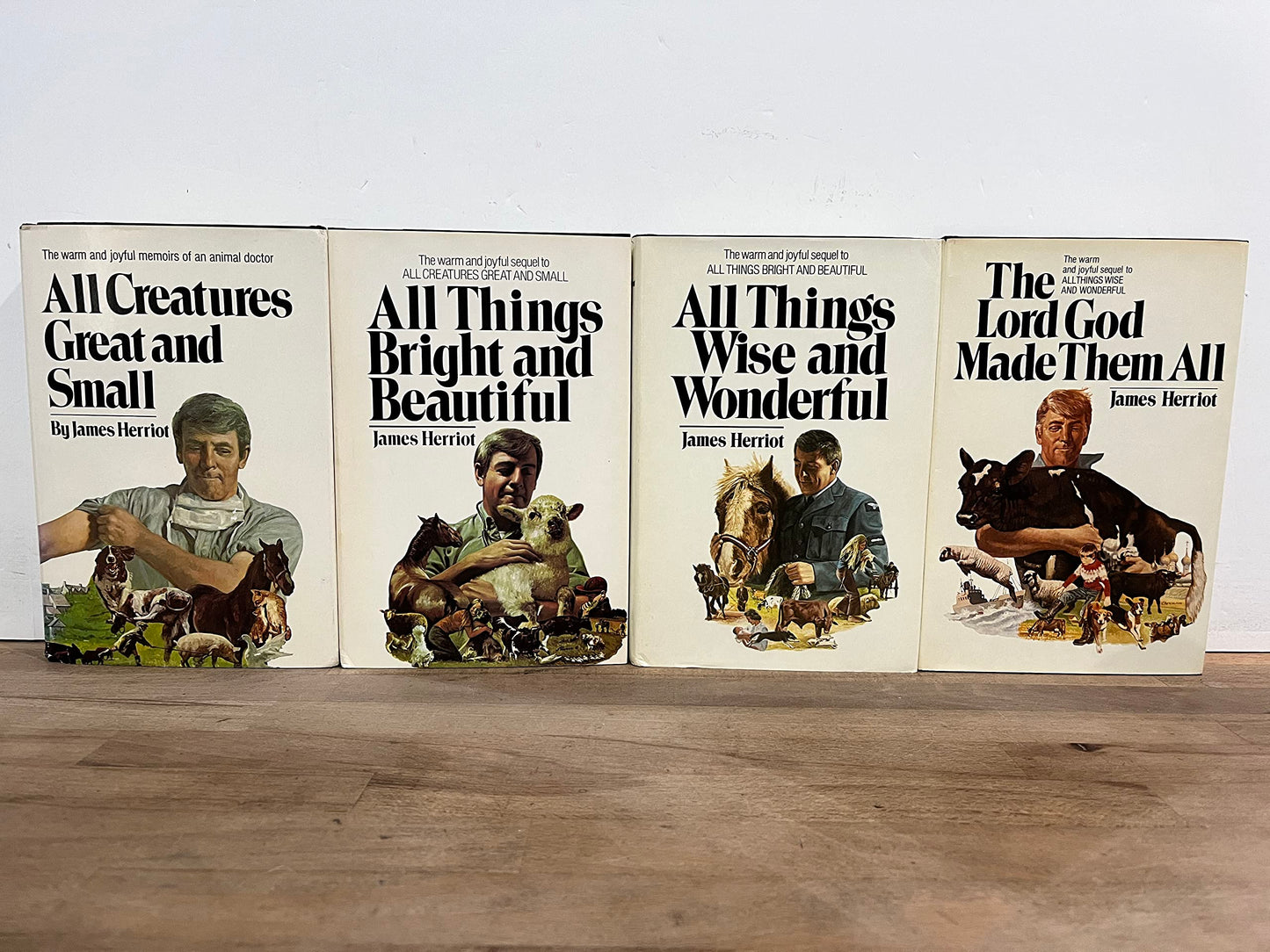 James Herriot's 4 Vol. Set (All Creatures Great and Small, A