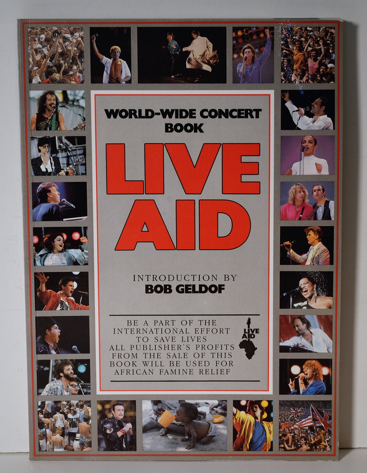 Live Aid: World Wide Concert Book by Hillmore, Peter