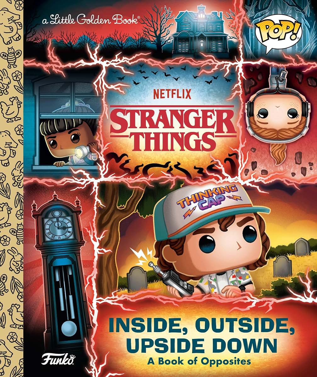 Stranger Things: Inside, Outside, Upside Down (Funko Pop!) (Little Golden Book)