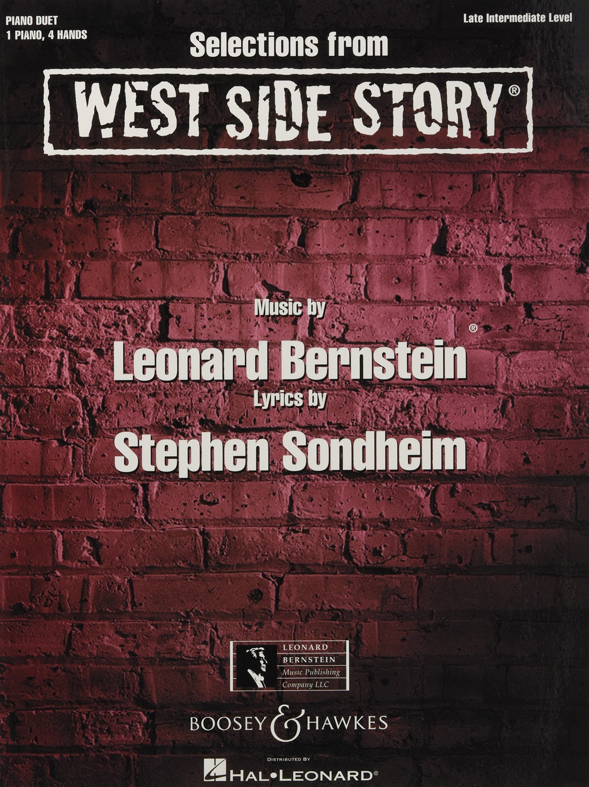 Selections from West Side Story: One Piano, Four Hands