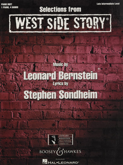 Selections from West Side Story: One Piano, Four Hands