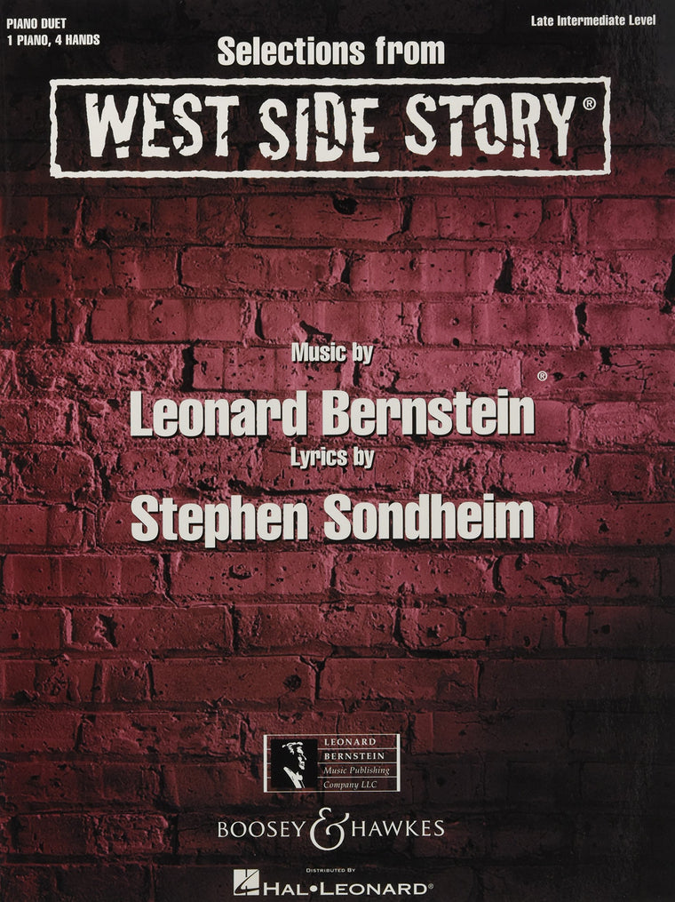 Selections from West Side Story: One Piano, Four Hands