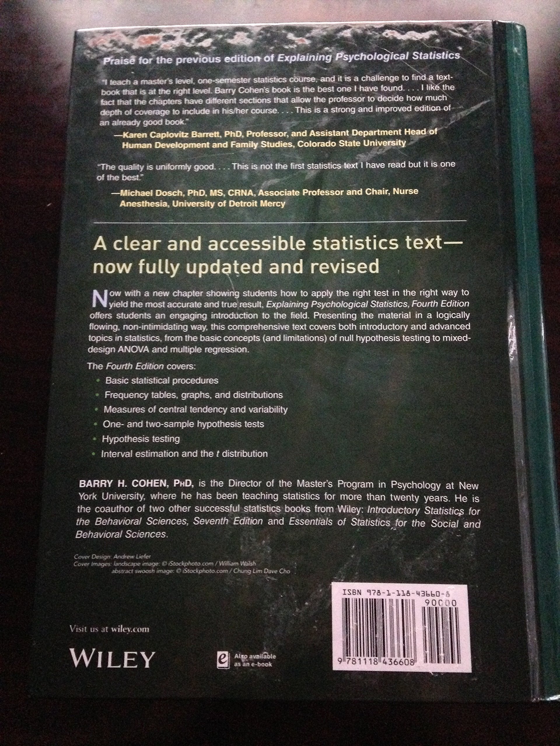 Explaining Psychological Statistics