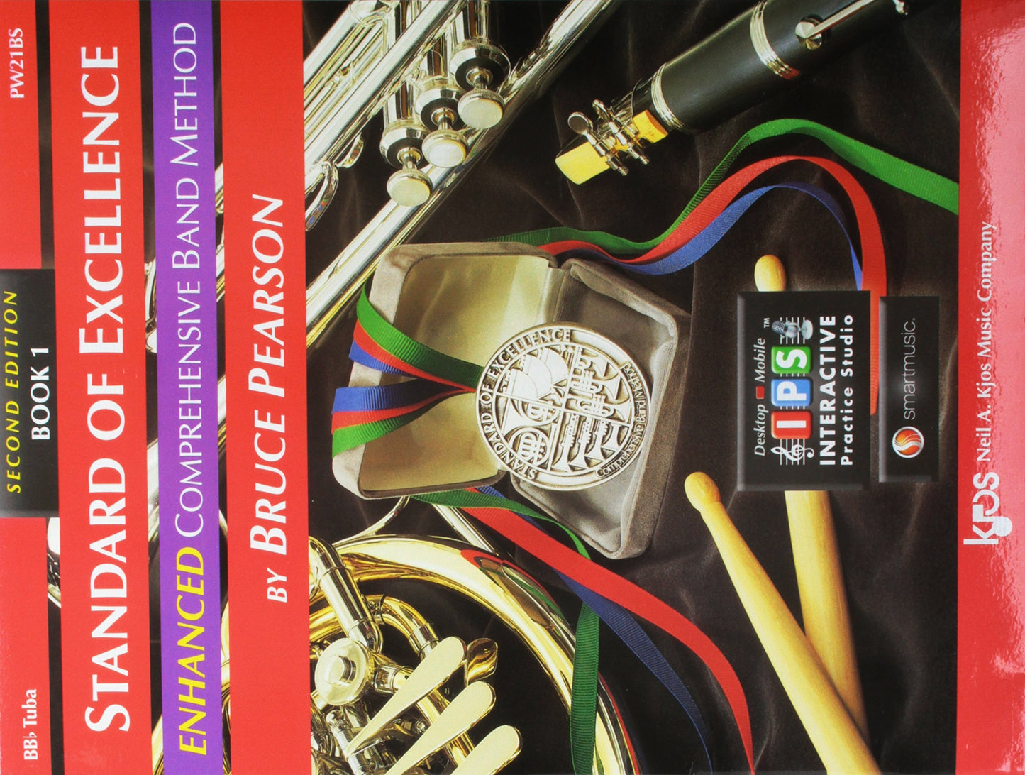 PW21BS - Standard of Excellence Enhanced Book 1 - BBb Tuba (Comprehensive Band Method)