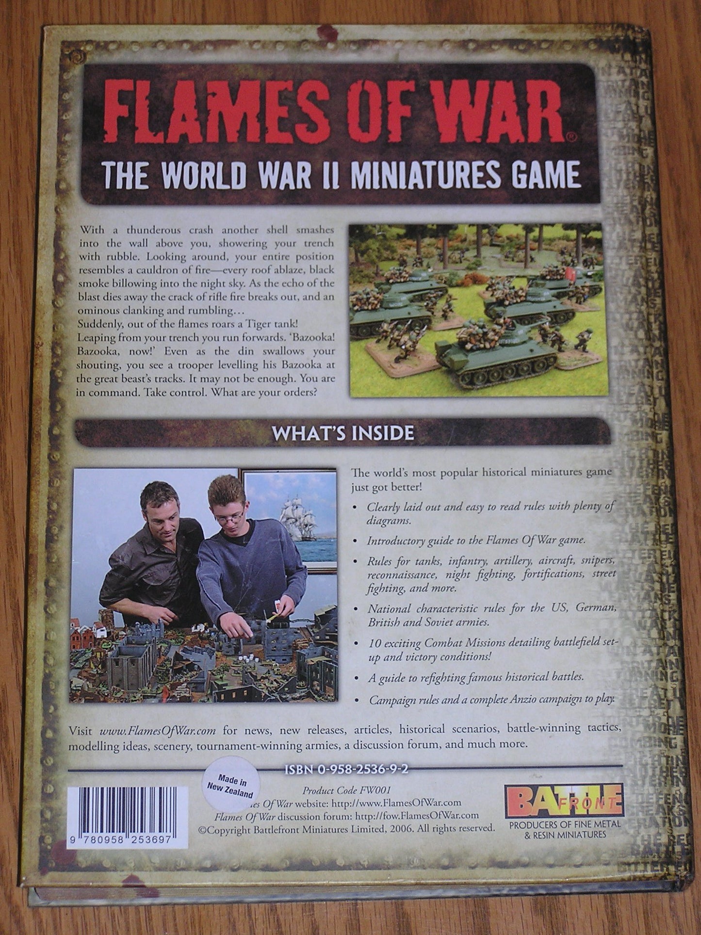 Flames of War: the World War II Miniatures Game