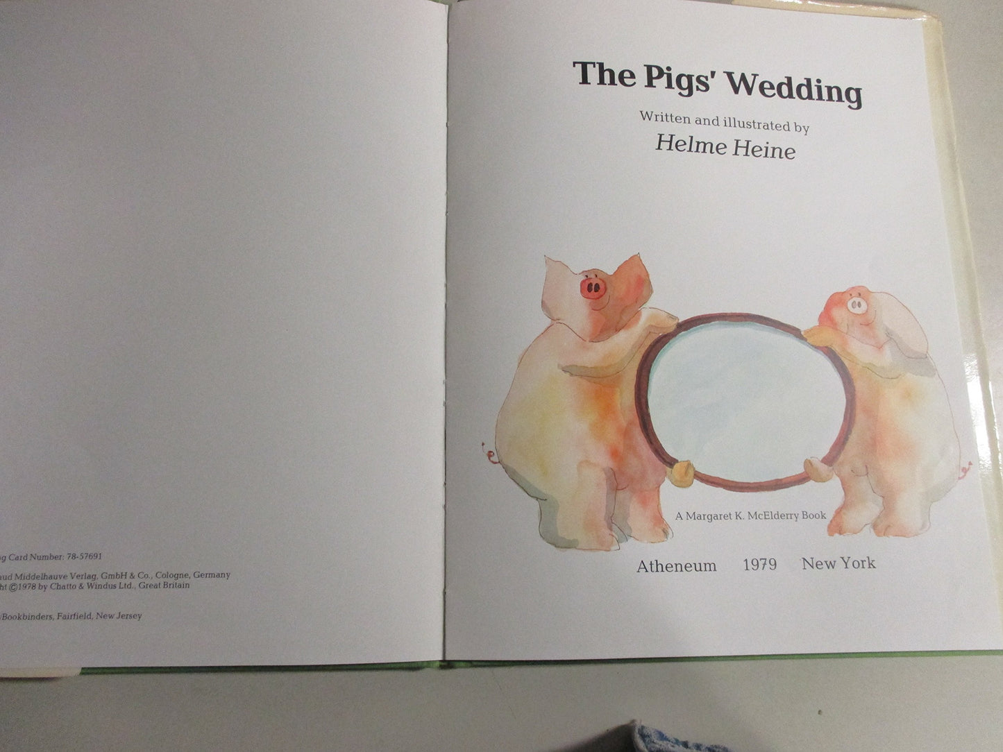 The Pigs' Wedding by Heine, Helme