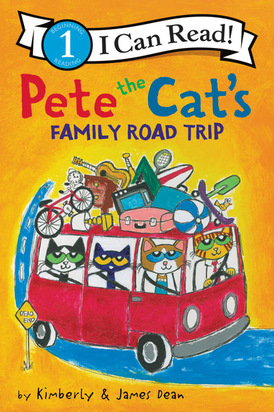 Pete the Cats Family Road Trip: An Early Reading Book About Famous American Landmarks for Kids (Ages 4-8) (I Can Read Level 1)