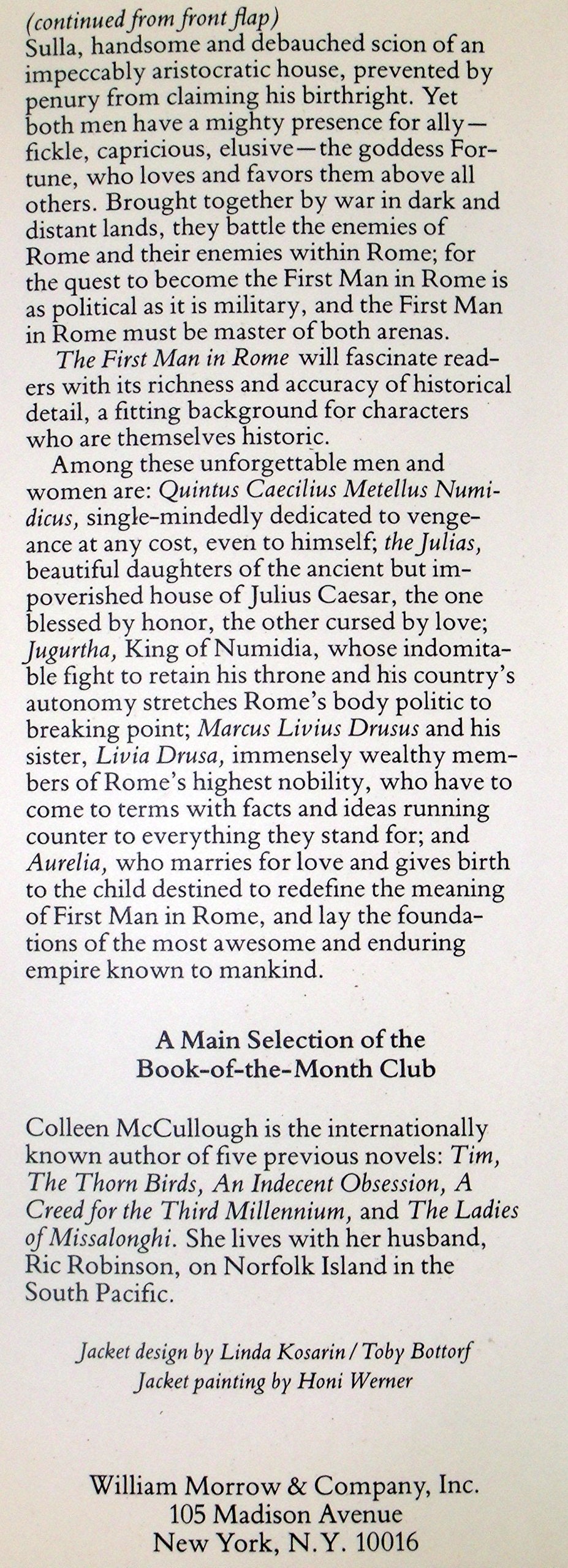The First Man in Rome