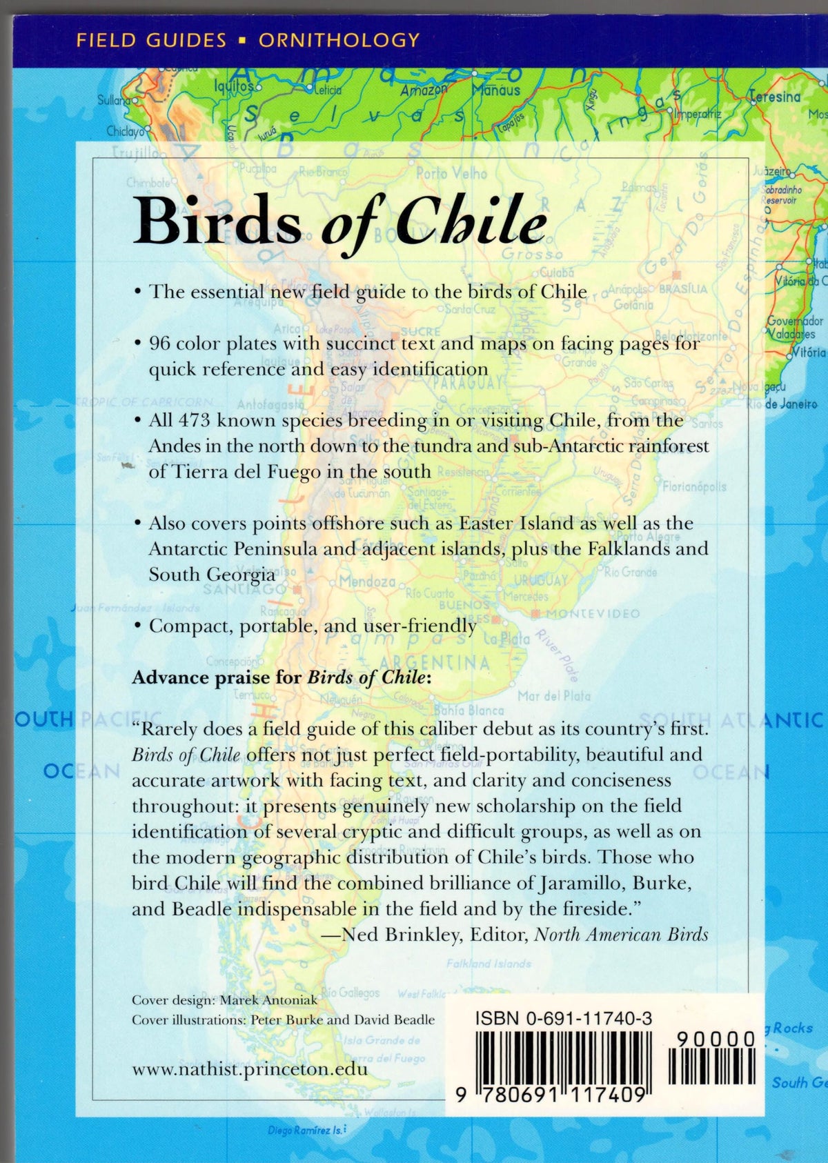Birds of Chile (Princeton Field Guides)