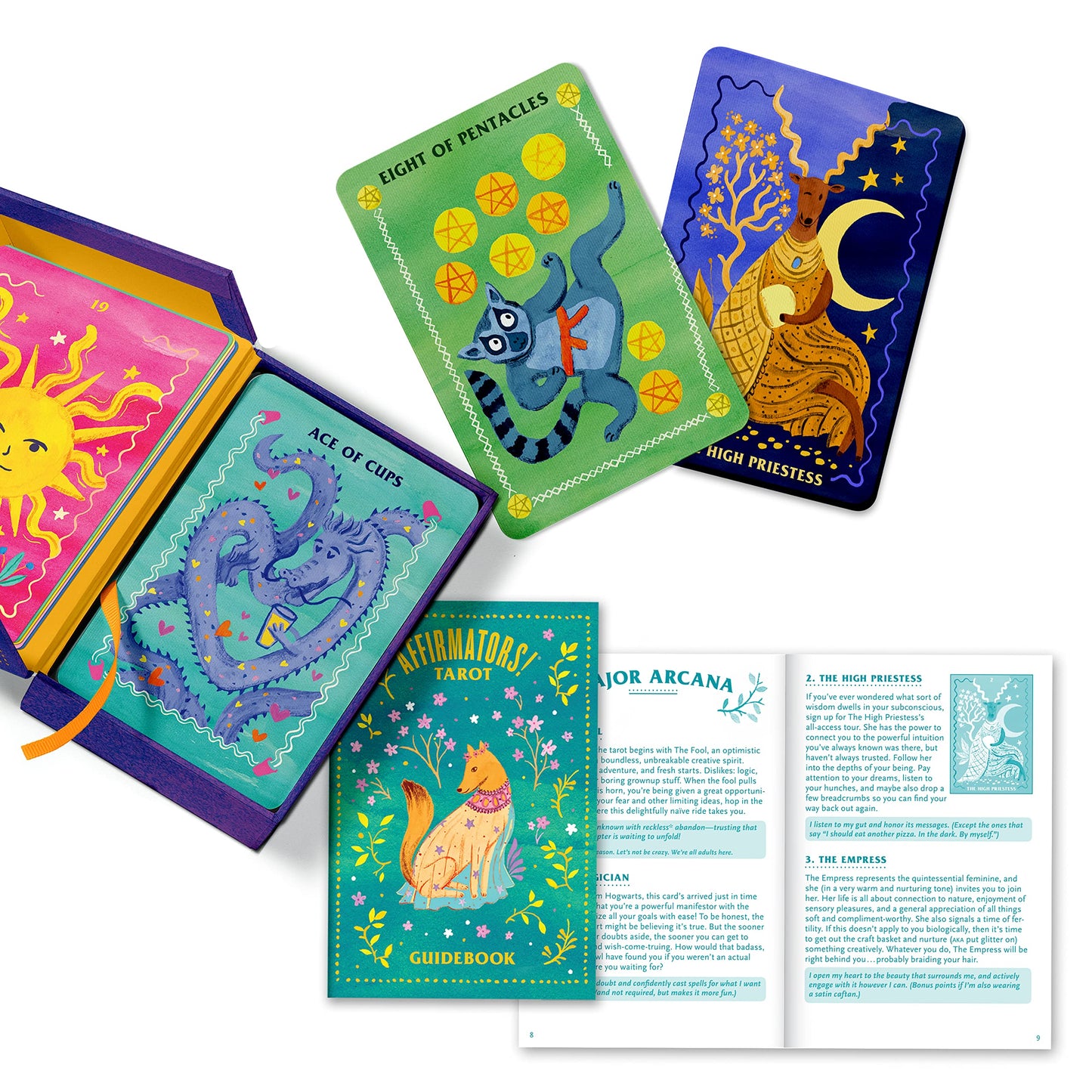 Affirmators! Tarot Cards Deck - Daily Affirmation Tarot Cards with Positive Affirmations For Magical Guidance from the Universe to Help You Help Yourself without the Self-Helpy-Ness