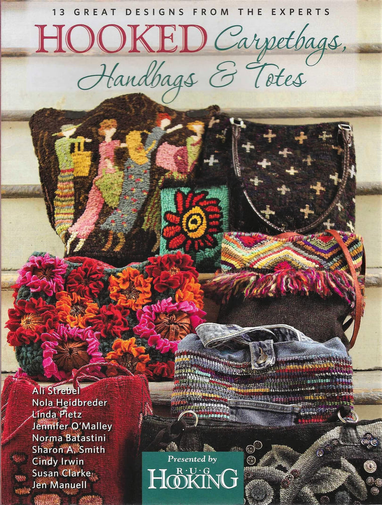 Hooked Carpetbags, Handbags & Totes