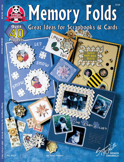 Memory Folds: Great Ideas for Scrapbooks & Cards (Design Originals) Over 40 Projects Using Origami and Papercrafting Techniques, with Tea Bag Folding Papers and Step-by-Step Instructions