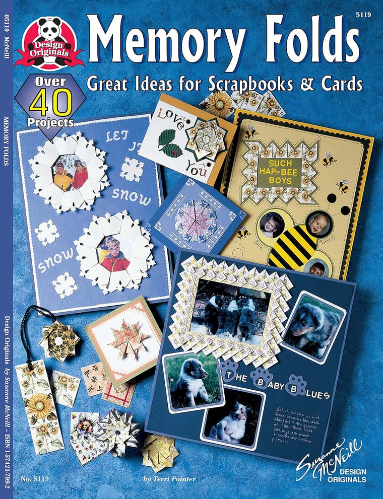 Memory Folds: Great Ideas for Scrapbooks & Cards (Design Originals) Over 40 Projects Using Origami and Papercrafting Techniques, with Tea Bag Folding Papers and Step-by-Step Instructions