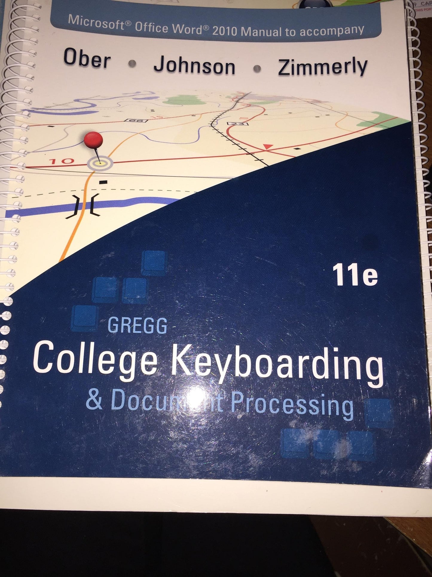 Gregg College Keyboarding & Document Processing: Lessons 1-6